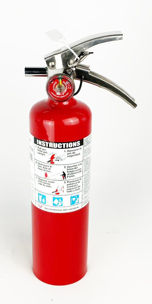 FIRE EXTINGUISHER 2.5 LB Dry Chemical - fire prevention