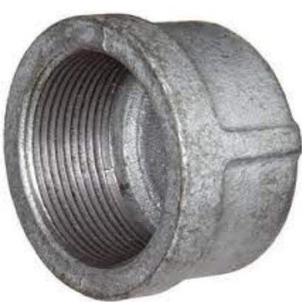 Galvanized Pipe Cap (Female NPT) – Class 150 Malleable Iron, UL/FM Listed