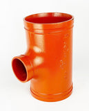 GROOVED REDUCING TEE Sizes 2’’X1’’-8’’X6’’ UL/FM Listed - 2’’X1’’ - Fire Sprinkler Systems