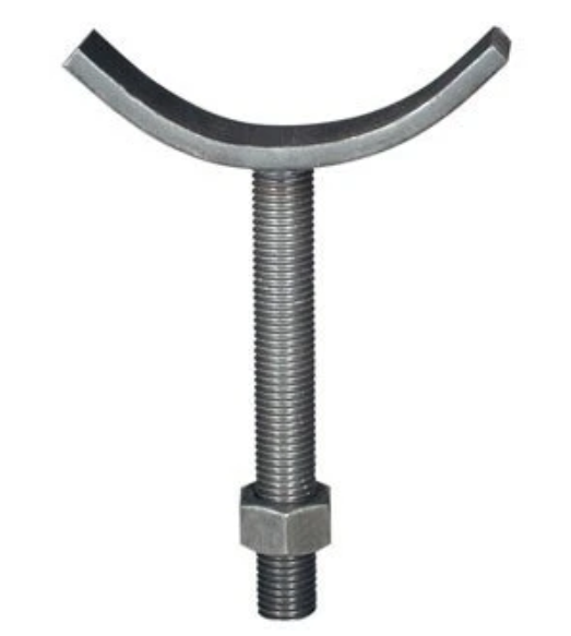 Soportes para tuberías de acero con soportes de silla ajustables